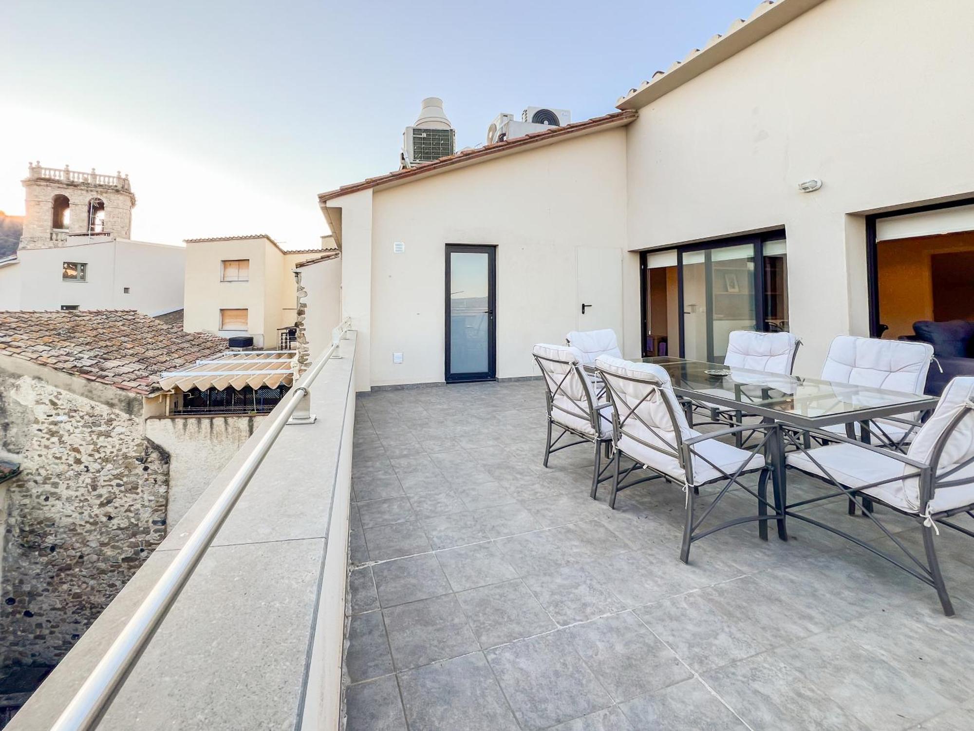 Can Cintet 3 Apartamento Con Terraza En Besalú Exteriér fotografie