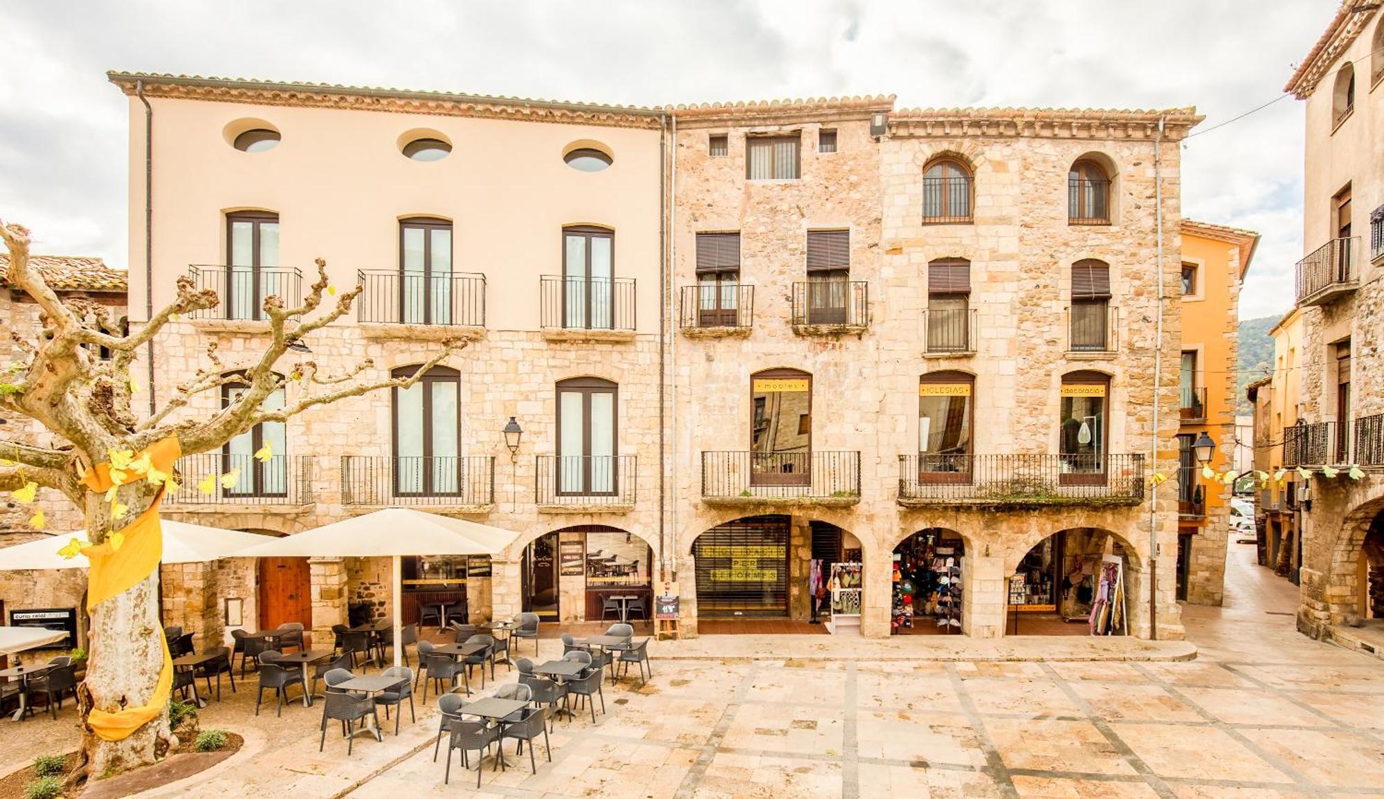 Can Cintet 3 Apartamento Con Terraza En Besalú Exteriér fotografie